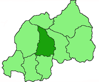 Karte Bistum Kabgayi