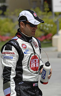 Rubens Barrichello im Honda-Outfit