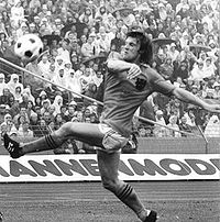 Krol (rechts) beim Spiel DDR-Niederlande bei der WM 1974.