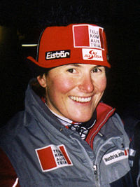 Sabine Egger im Dezember 2002
