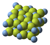 Struktur von Silber(II)-fluorid