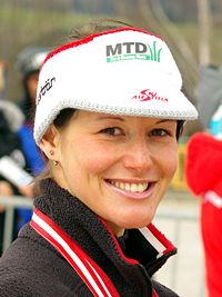 Stefanie Köhle bei den österreichischen Meisterschaften im März 2008