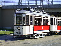 Historische Straßenbahn Tw401