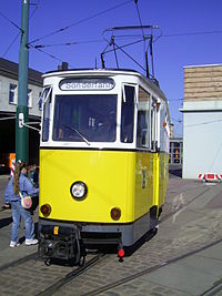 Historische Straßenbahn Tw6