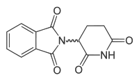 Struktur von Thalidomid