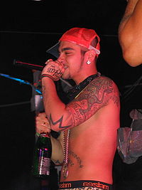 Timati bei einem Auftritt 2006