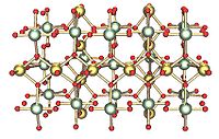 Kristallstruktur von γ-Urantrioxid