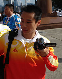 Xiao Qin bei den Olympischen Spielen 2008