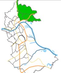 Statistische Bezirke des Linzer Stadtteils St. Magdalena