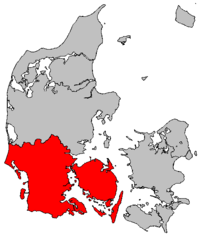 Region Syddanmark in Dänemark