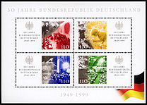 Stamp Germany 1999 Block49 50 Jahre BRD.jpg