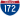Straßenschild der I-172