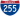 Straßenschild der I-255