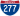 Straßenschild der I-277