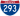 Straßenschild der I-293