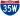 Straßenschild der I-35W