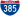 Straßenschild der I-385