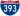 Straßenschild der I-393