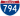 Straßenschild der I-794
