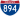 Straßenschild der I-894