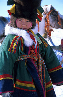 A Nenets child.