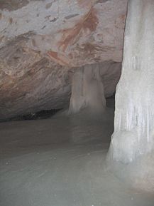 Großer Saal, Dobšinská ľadová jaskyňa