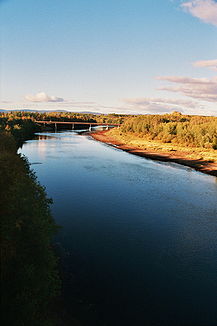 Der Nechako River nahe Fort Fraser
