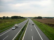 Bundesautobahn 20 bei Klempenow
