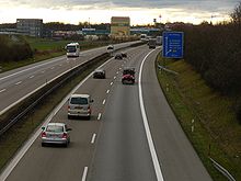 Bundesautobahn 6 bei Crailsheim