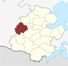 Lage des Ravsted Sogn in der Aabenraa Kommune