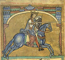 Alfons IX., Miniatur aus dem 13. Jahrhundert
