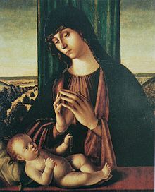 Antonello de Saliba - Vierge adorant l'Enfant.jpg