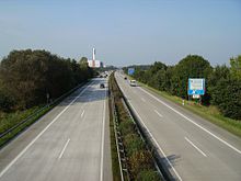 Bundesautobahn 27 bei Bremerhaven