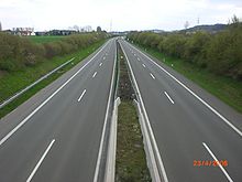 Bundesstraße 66 in Bielefeld Richtung Lage