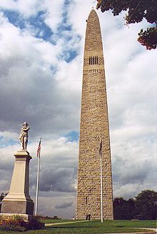 Das Bennington-Schlacht-Monument in Bennington, Vermont.