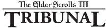 An Elder Scrolls III: Tribunal Logo