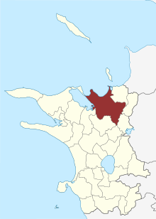 Lage des Bregninge Sogn in der Kalundborg Kommune (noch inklusive Alleshave Sogn)