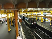 Die Station der Linie 1