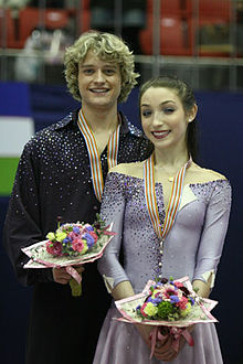 Charlie White & Meryl Davis bei der Vier-Kontinente-Meisterschaft 2008