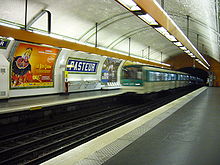 Die Station der Linie 12