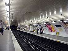 Die Station der Linie 7