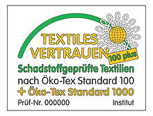 Öko-Tex Standard 100plus-Logo