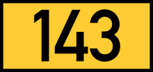 Reichsstraße 143 number.svg