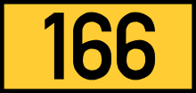 Reichsstraße 166 number.svg