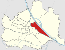 Lage von Leopoldstadt  in Wien (anklickbare Karte)
