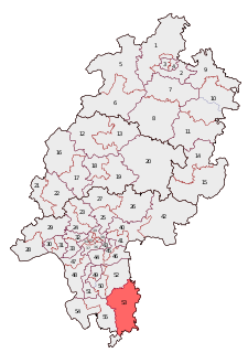 Wahlkreis Odenwald