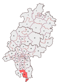 Wahlkreis Bergstraße II