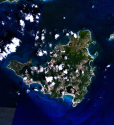 St. Martin (Satellitenbild)