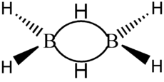 Struktur von Diboran