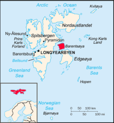 Lage von Barentsøya